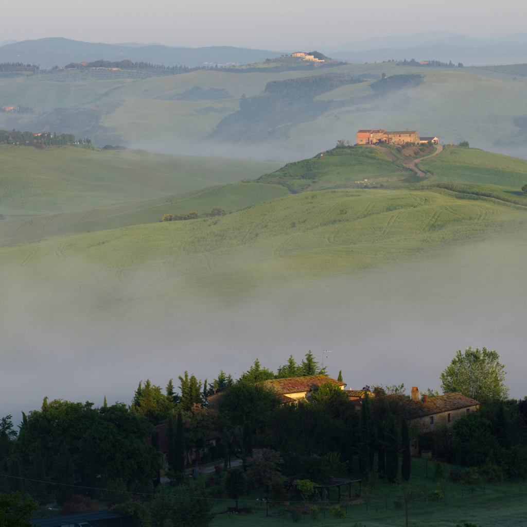 Tuscany: Rolling Hills and Vineyards